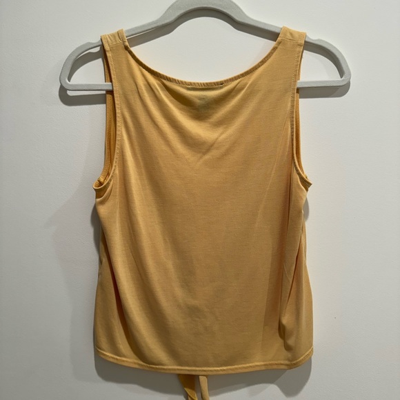 Bright yellow, soft and stretchy, forever21 tank top - Picture 2 of 4